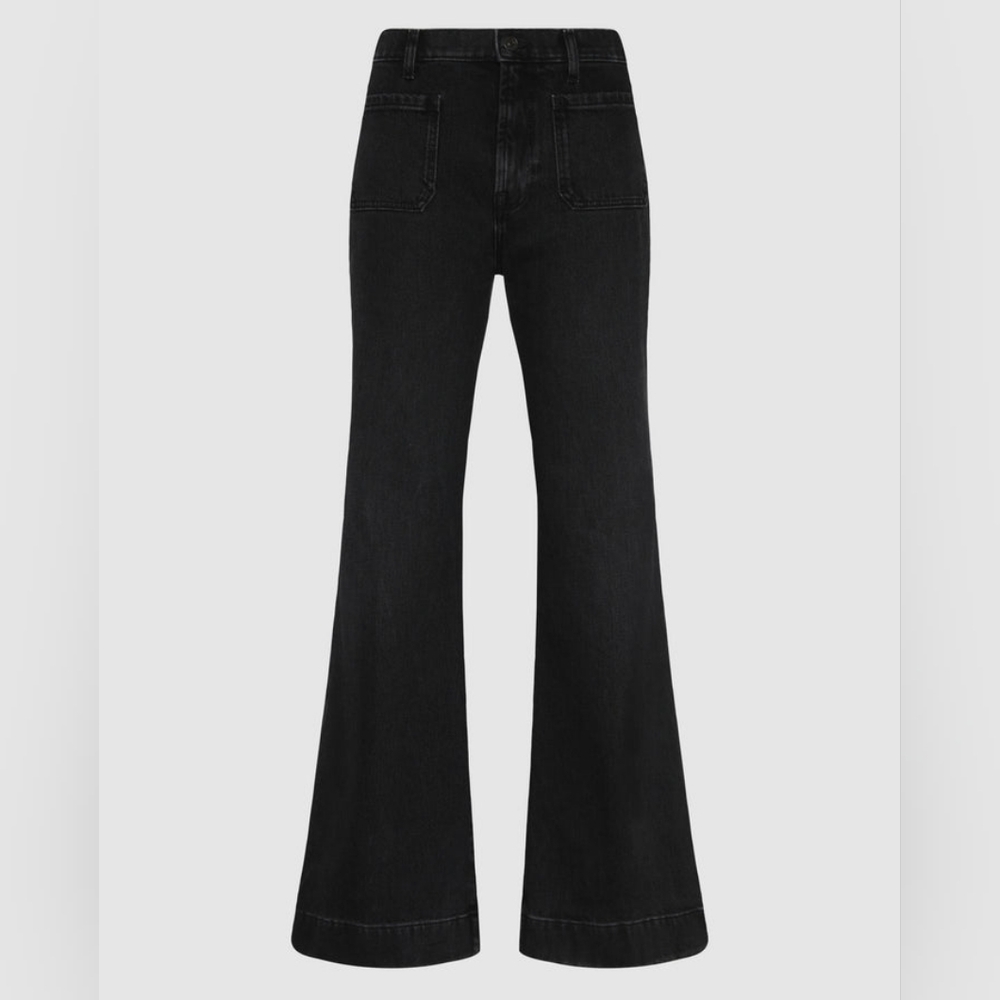 7FAM 7 FOR ALL MANKIND Tailorless Modern Dojo In Thunder‎ Washed Black 28